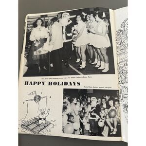 1955 Camden New Jersey High School Yearbook; Purple and Gold